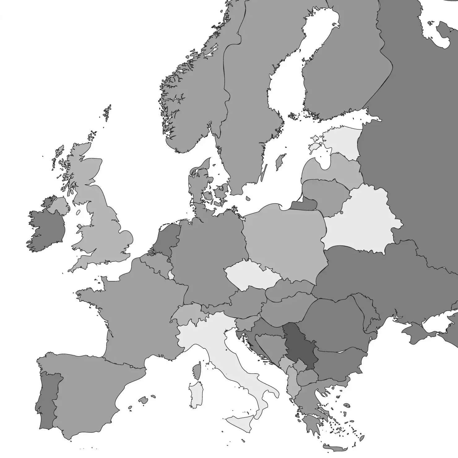 Mapa Europa