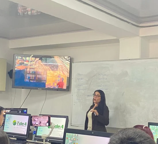 Movilidad docente Cynthia Rivas, Adan Morel y Griselda Romero