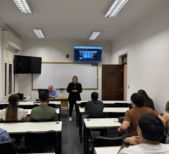 Movilidad docente Antonella Arce y Gabriela Adorno